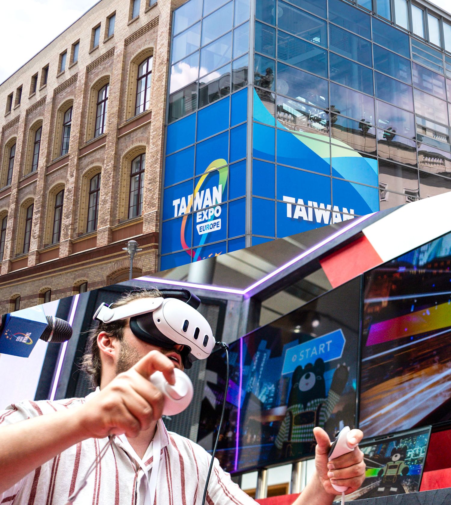 ベルリン開催の「TAIWAN EXPO in EUROPE」イベント会場でVRを使ったPR施策を担当
